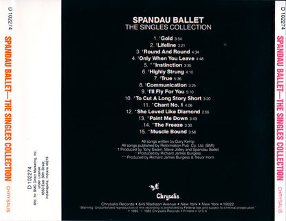 Spandau Ballet : The Singles Collection (CD, Comp, Club)