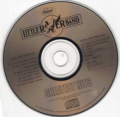Little River Band : Greatest Hits (CD, Comp, JVC)
