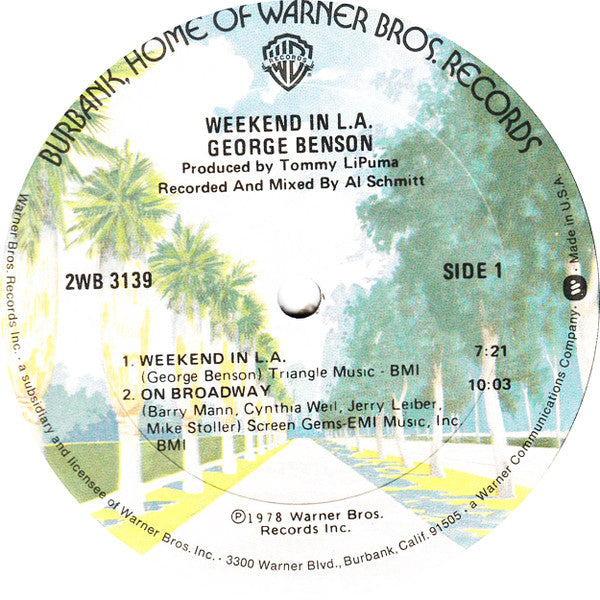 Buy George Benson : Weekend In L.A. (2xLP, Album, Gol) Online for