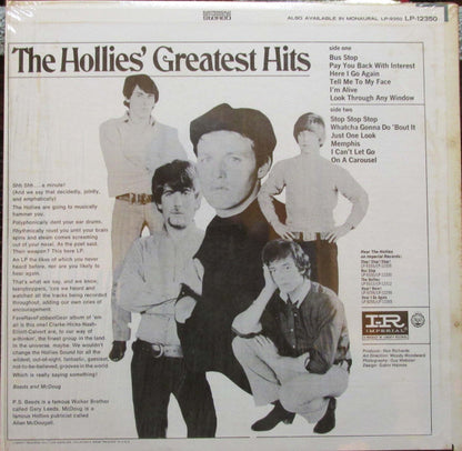 The Hollies : The Hollies' Greatest Hits (LP, Comp)