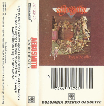 Aerosmith : Toys In The Attic (Cass, Album, RE, Smo)