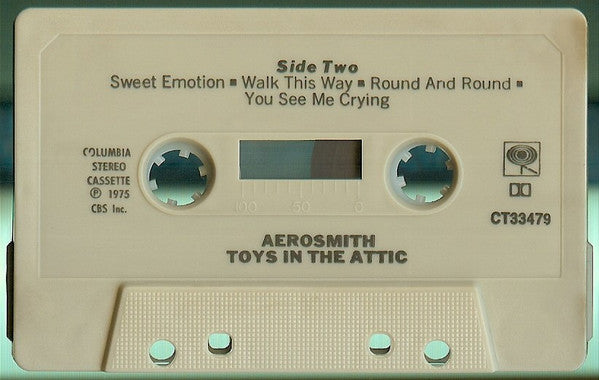 Aerosmith : Toys In The Attic (Cass, Album, RE, Smo)