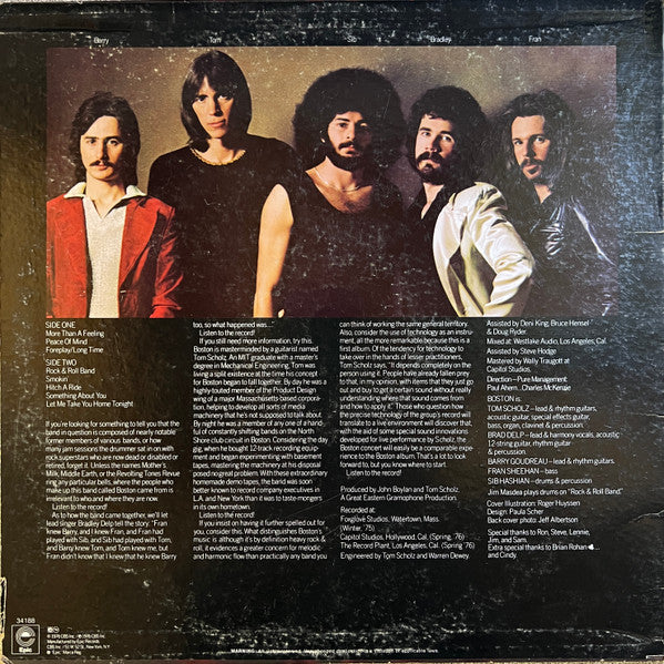 Boston : Boston (LP, Album)