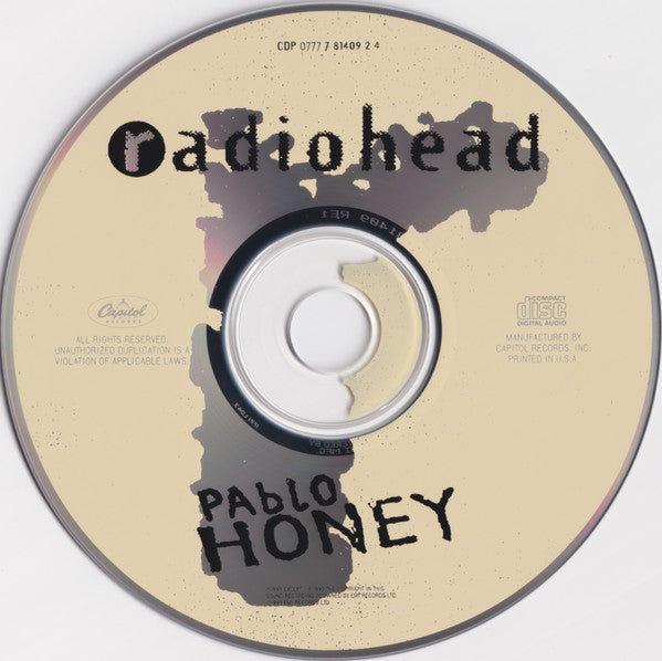 Radiohead : Pablo Honey (CD, Album, RE, EMI)