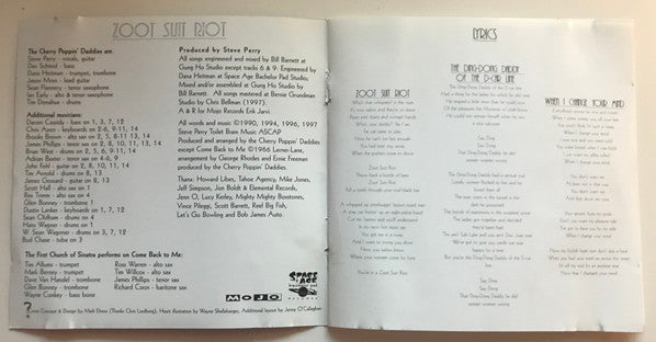 Cherry Poppin' Daddies : Zoot Suit Riot (The Swingin' Hits Of The Cherry Poppin' Daddies) (CD, Album, Comp, Club, DAD)