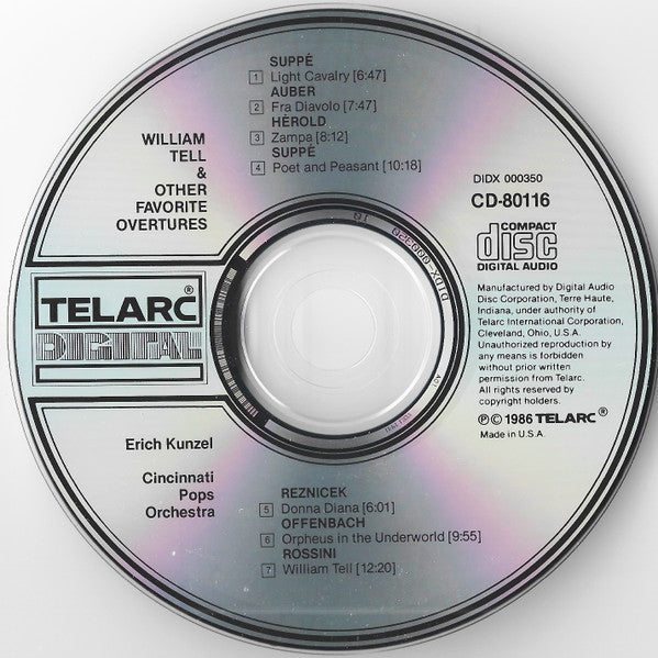 Buy Erich Kunzel, Cincinnati Pops Orchestra : William Tell & Other