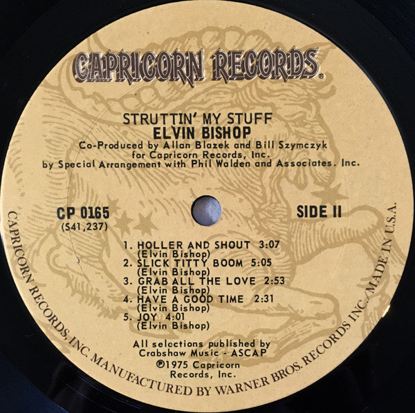 Elvin Bishop : Struttin' My Stuff (LP, Album, San)