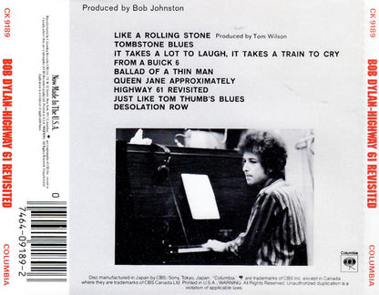 Bob Dylan : Highway 61 Revisited (CD, Album, RE, RP)