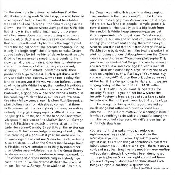 Bob Dylan : Highway 61 Revisited (CD, Album, RE, RP)