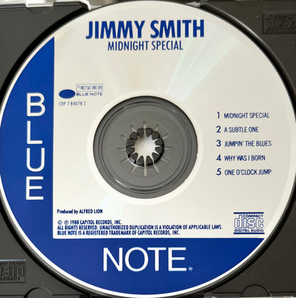 Jimmy Smith : Midnight Special (CD, Album, RE)