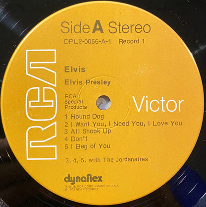 Elvis Presley : Elvis (2xLP, Comp, Tan)