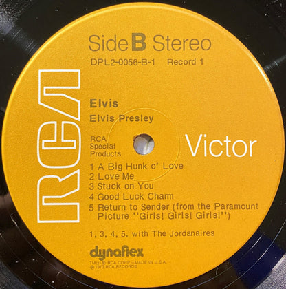 Elvis Presley : Elvis (2xLP, Comp, Tan)