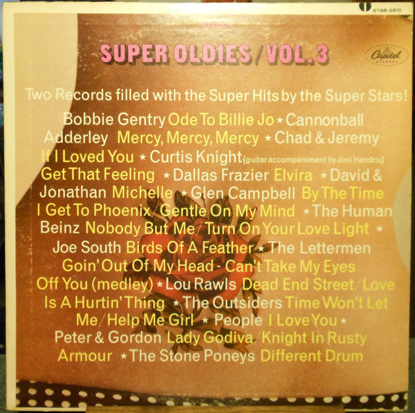 Various : Super Oldies Vol. 3 (2xLP, Comp, Jac)