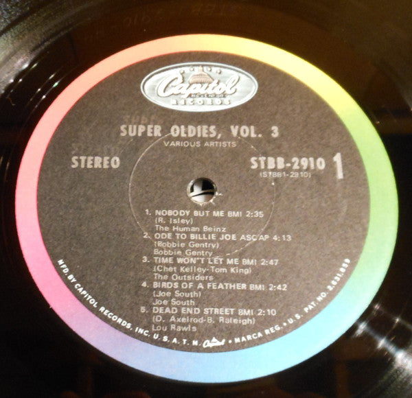 Various : Super Oldies Vol. 3 (2xLP, Comp, Jac)
