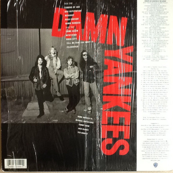 Damn Yankees : Damn Yankees (LP, Album, Spe)
