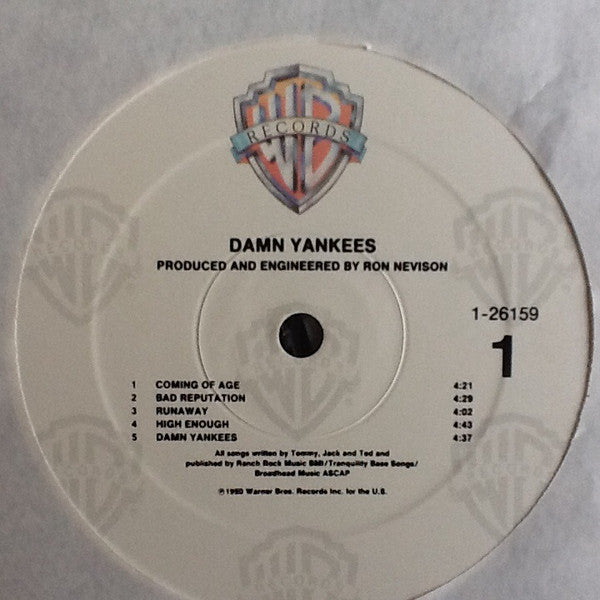 Damn Yankees : Damn Yankees (LP, Album, Spe)