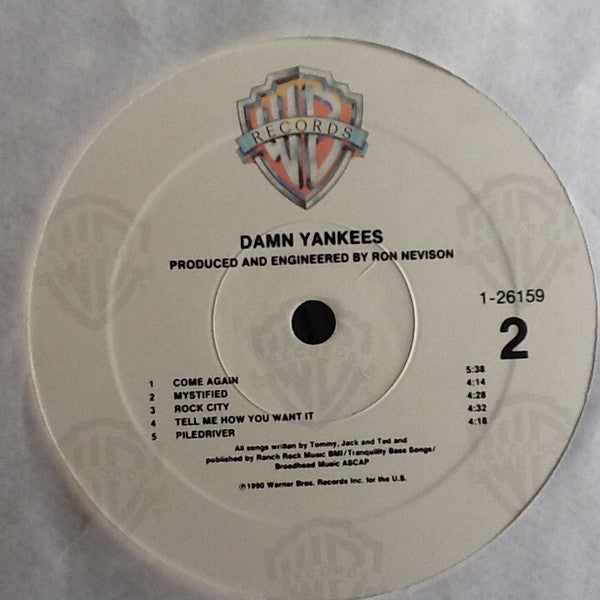 Damn Yankees : Damn Yankees (LP, Album, Spe)