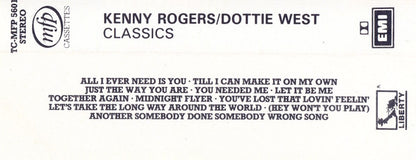 Kenny Rogers & Dottie West : Classics (Cass, Album, RE, Dol)