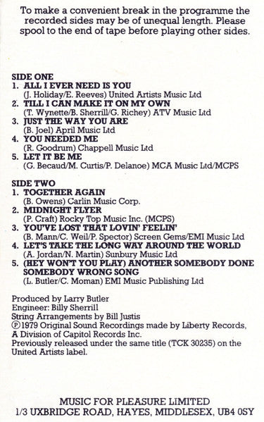 Kenny Rogers & Dottie West : Classics (Cass, Album, RE, Dol)