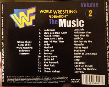 Jim Johnston* : World Wrestling Federation: The Music, Volume 2 (CD, Comp)