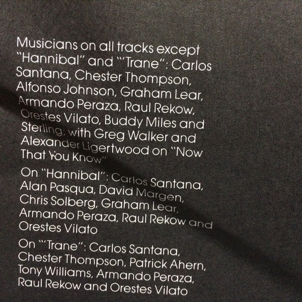 Carlos Santana : Blues For Salvador (LP, Album)