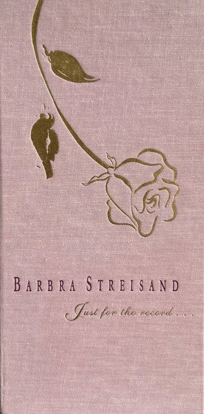 Barbra Streisand : Just For The Record... (4xCD, Comp, DAD + Box)