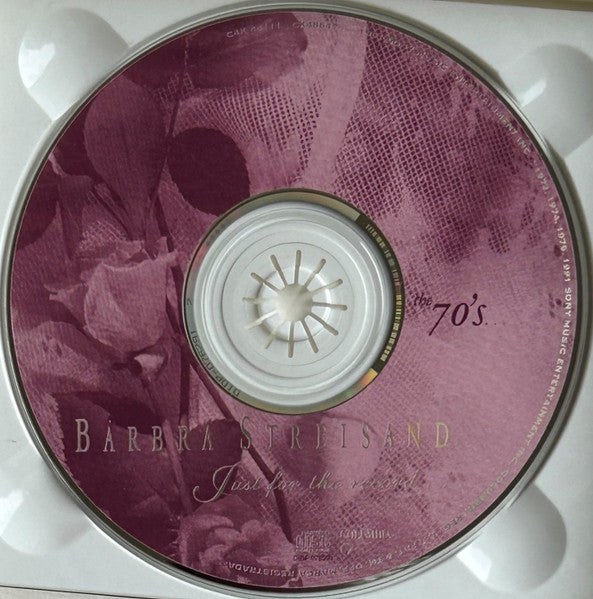 Barbra Streisand : Just For The Record... (4xCD, Comp, DAD + Box)