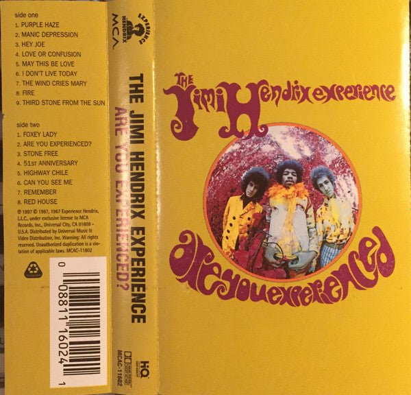 The Jimi Hendrix Experience : Are You Experienced? (Cass, Album)