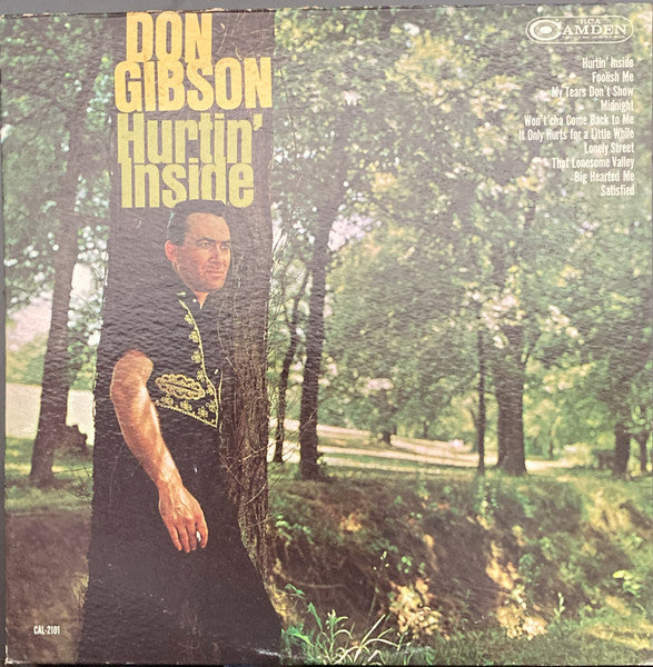 Don Gibson : Hurtin' Inside (LP, Comp, Mono, Ind)