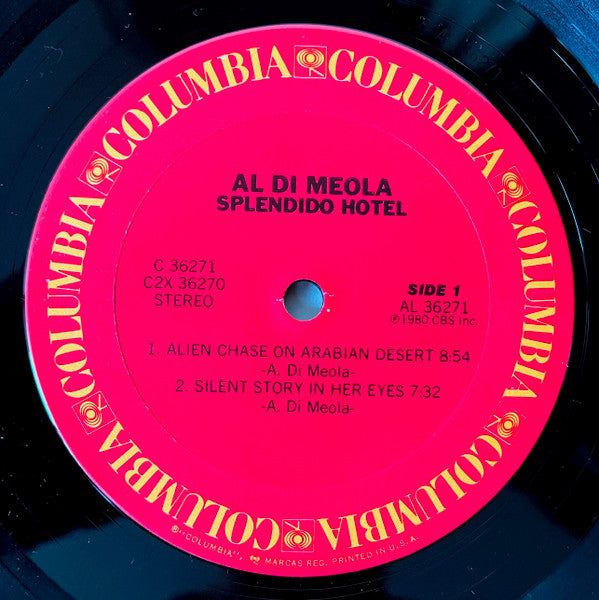 Al Di Meola : Splendido Hotel (2xLP, Album, Car)
