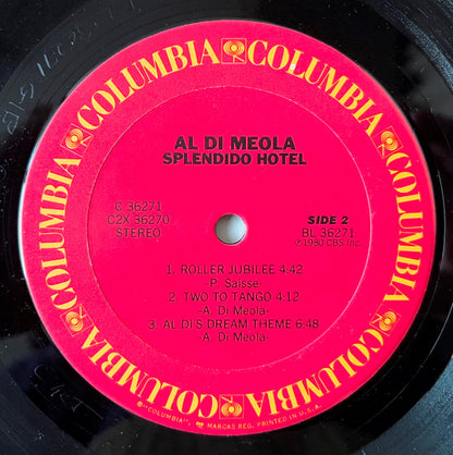 Al Di Meola : Splendido Hotel (2xLP, Album, Car)
