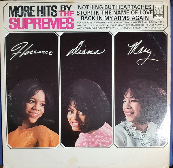 The Supremes : More Hits By The Supremes (LP, Album, Mono, Roc)