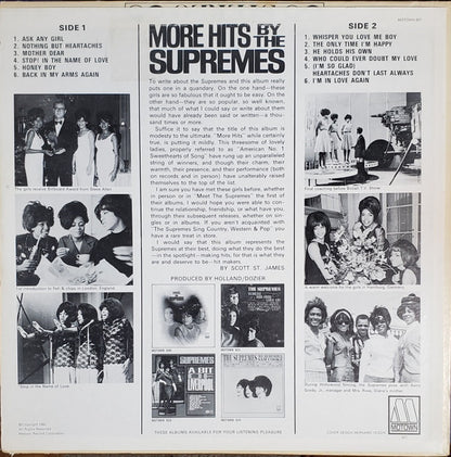 The Supremes : More Hits By The Supremes (LP, Album, Mono, Roc)