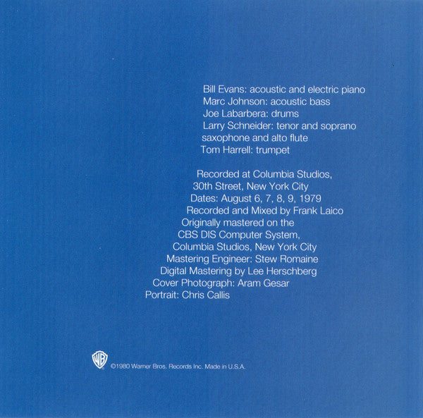 Bill Evans : We Will Meet Again (CD, Album, RE)