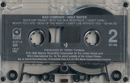 Bad Company (3) : Holy Water (Cass, Album, SR,)