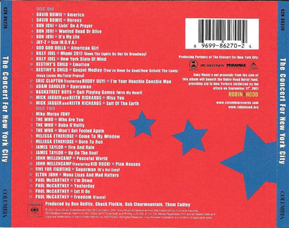 Various : The Concert For New York City (2xCD, Album)