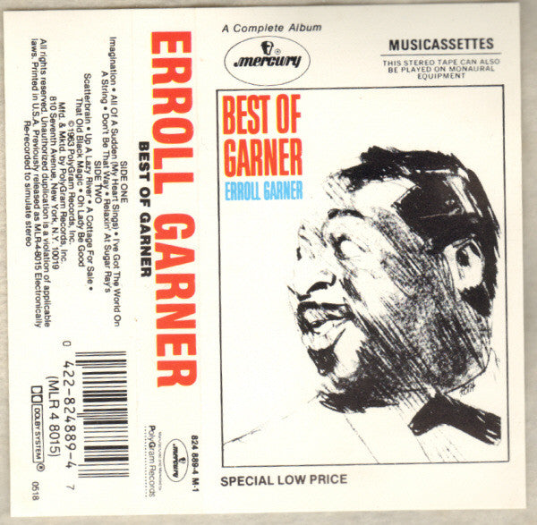 Erroll Garner : Best Of Garner (Cass, Comp, RE)