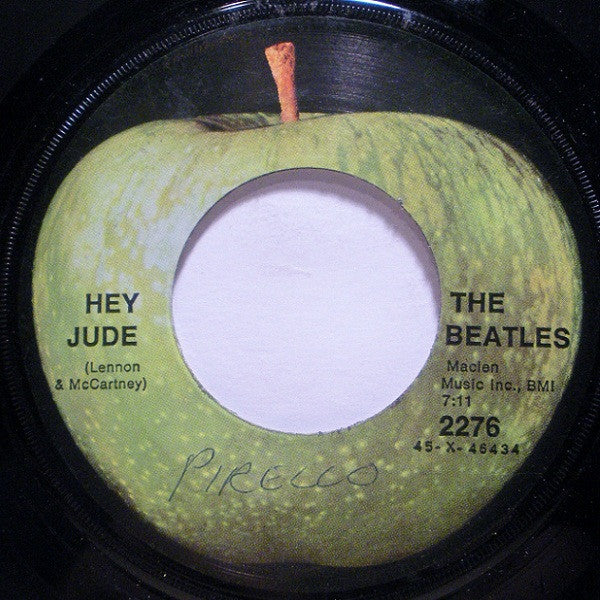 The Beatles : Hey Jude (7", Single, Scr)