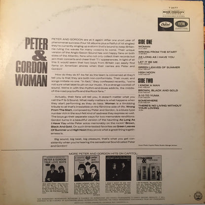 Peter & Gordon : Woman (LP, Album, Mono, Scr)