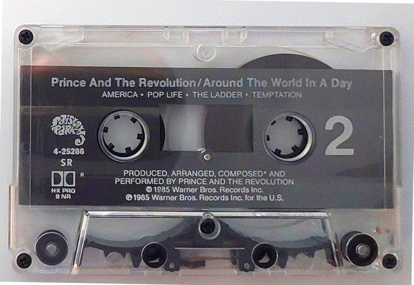 Prince And The Revolution : Around The World In  A Day (Cass, Album, SR,)