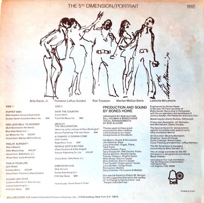 The 5th Dimension* : Portrait (LP, Album, Gat)