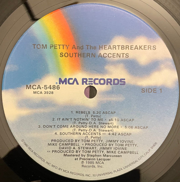 Tom Petty And The Heartbreakers : Southern Accents (LP, Album, Emb)