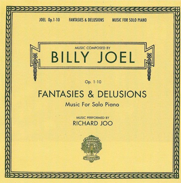 Billy Joel, Richard Joo : Fantasies & Delusions (CD, Album, RE, Son)