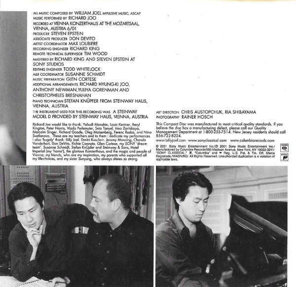 Billy Joel, Richard Joo : Fantasies & Delusions (CD, Album, RE, Son)