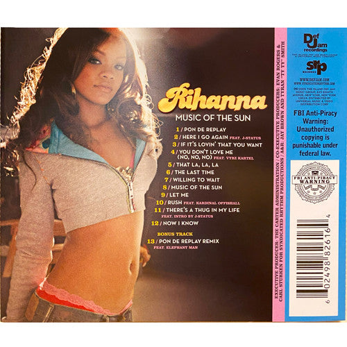 Rihanna : Music Of The Sun (CD, Album)