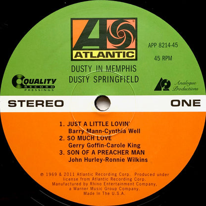 Dusty Springfield : Dusty In Memphis (2xLP, Album, Ltd, RE, RM, 200)