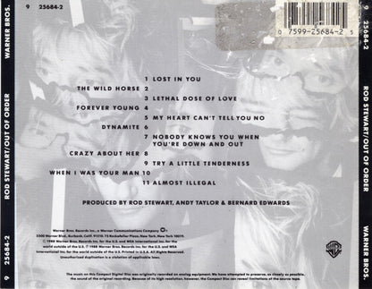 Rod Stewart : Out Of Order (CD, Album, ARC)