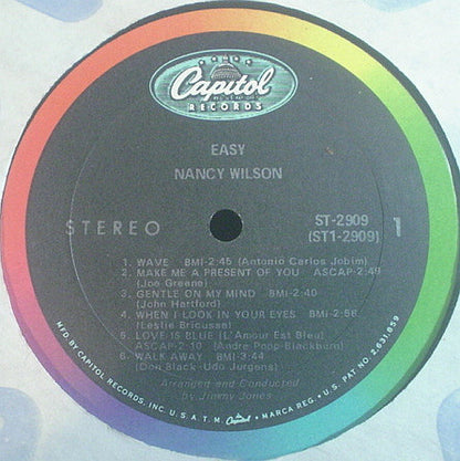 Nancy Wilson : Easy (LP, Album)
