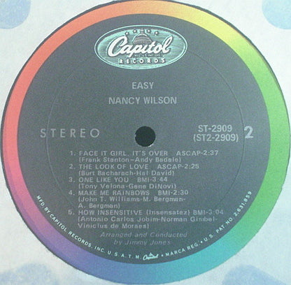 Nancy Wilson : Easy (LP, Album)