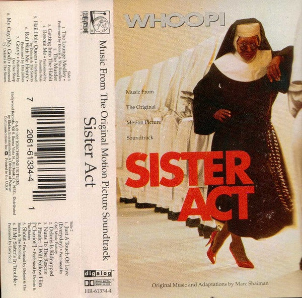 Various : Sister Act (Music From The Original Motion Picture Soundtrack) (Cass, Comp, Dol)